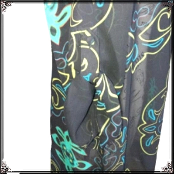 Madison Sheer Rhinestone Swim Suit Tunic Cover Size Med - Picture 6 of 10